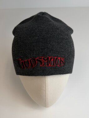GodSmack Hat Men One Size Knit Beanie Spell Out Snow Work Winter Run Gym Core Ex